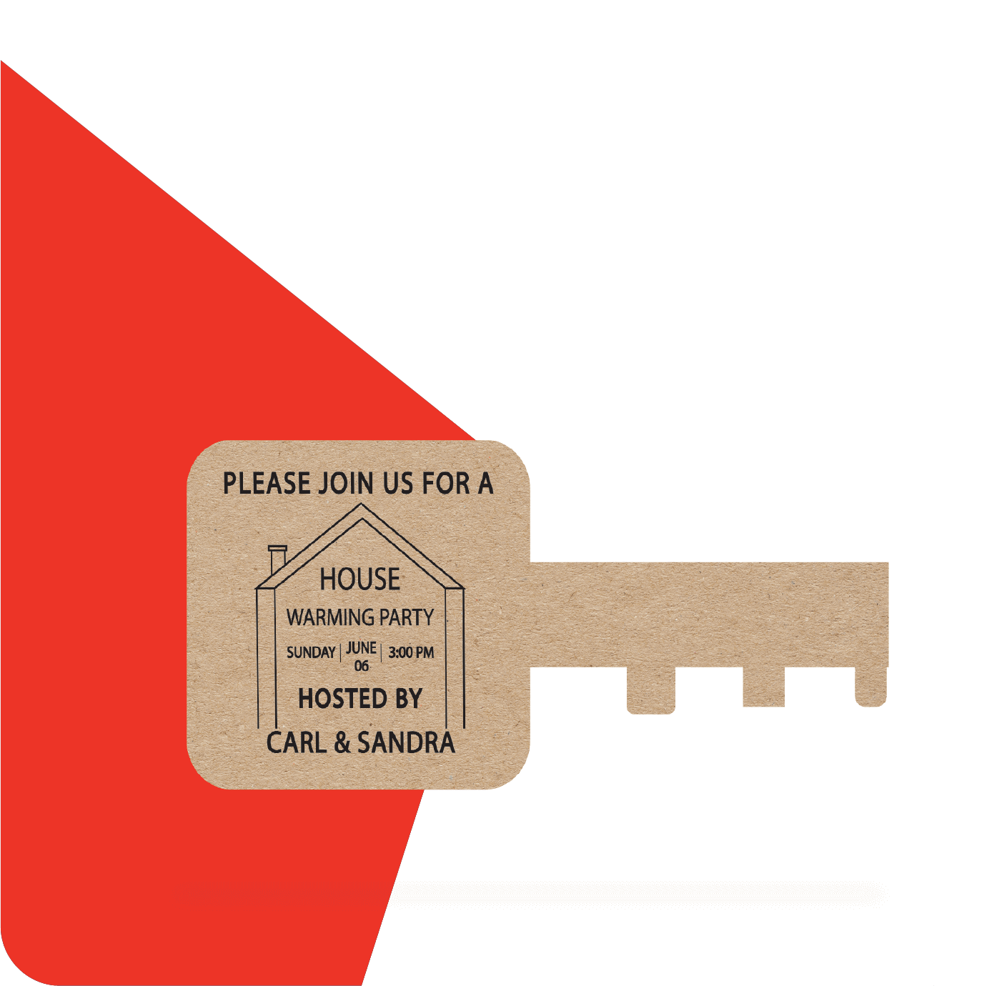 business card kraft