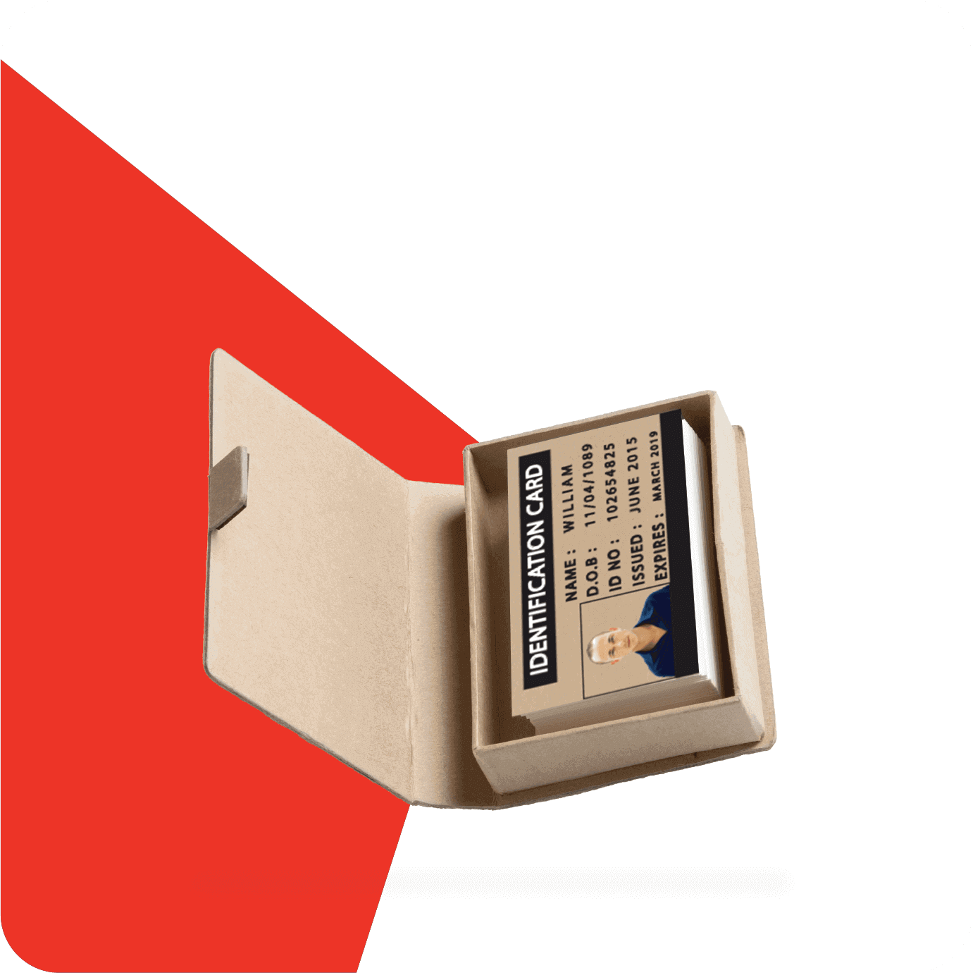 kraft paper business cards canada