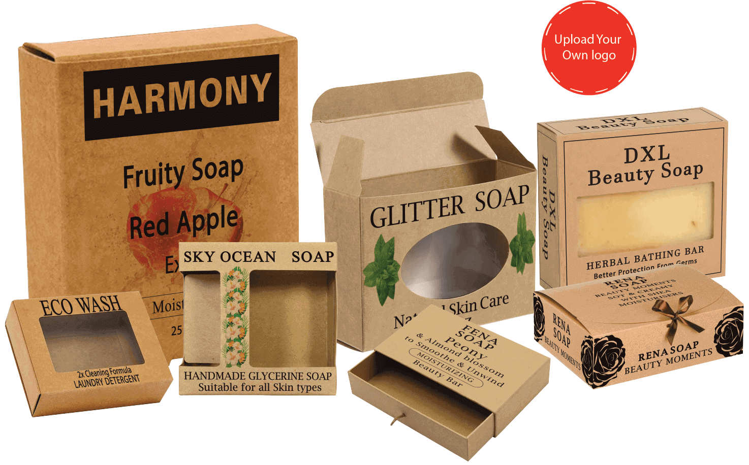 kraft soap boxes