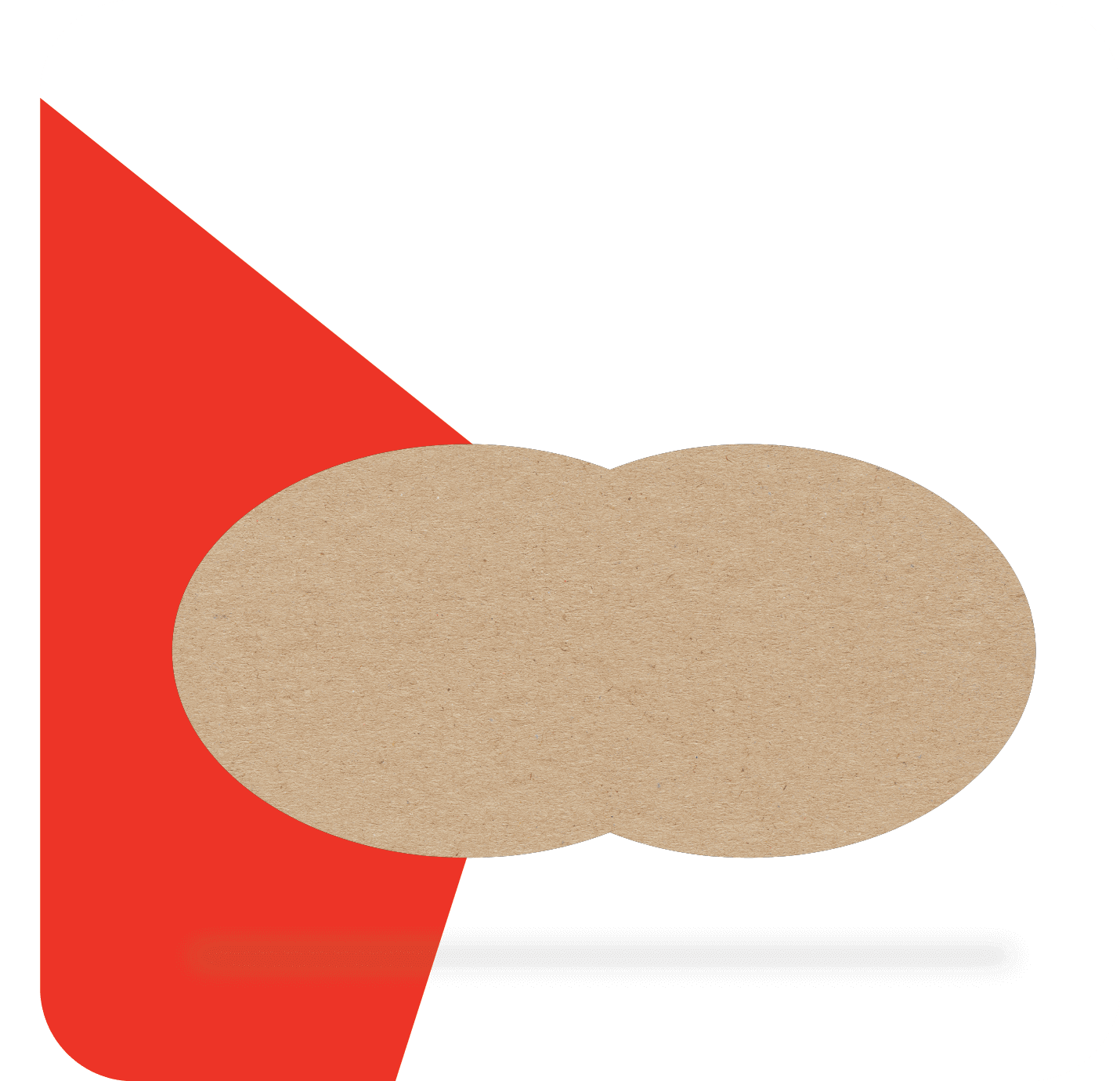 blank kraft cards and envelopes