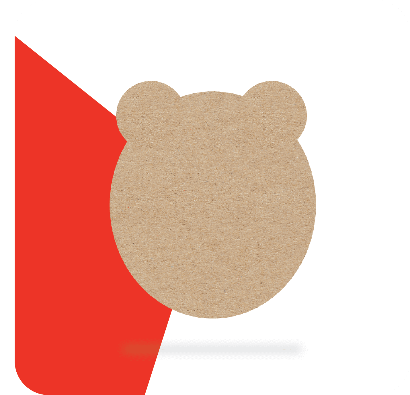 blank kraft paper cards and envelopes