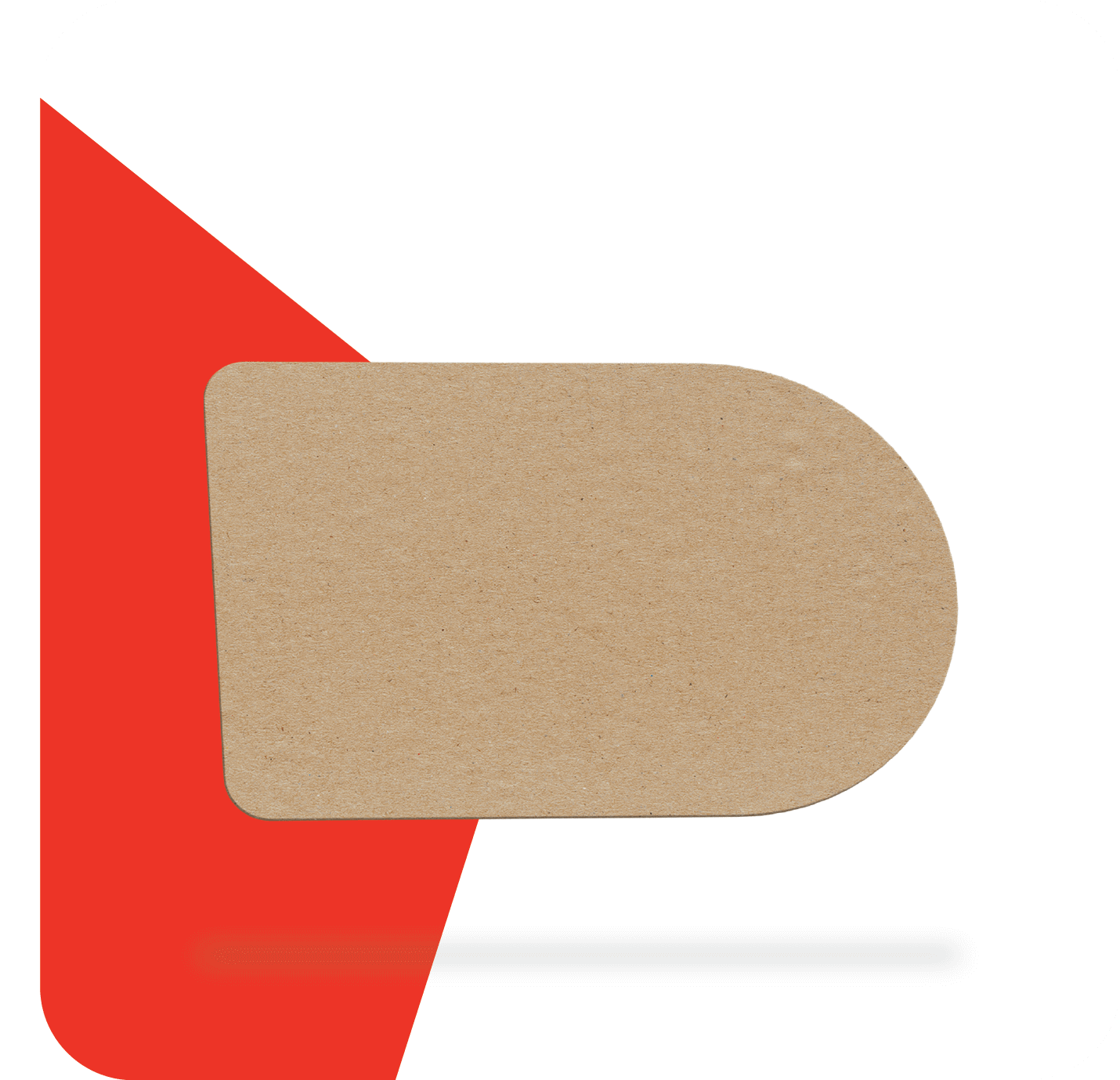 kraft thank you cards
