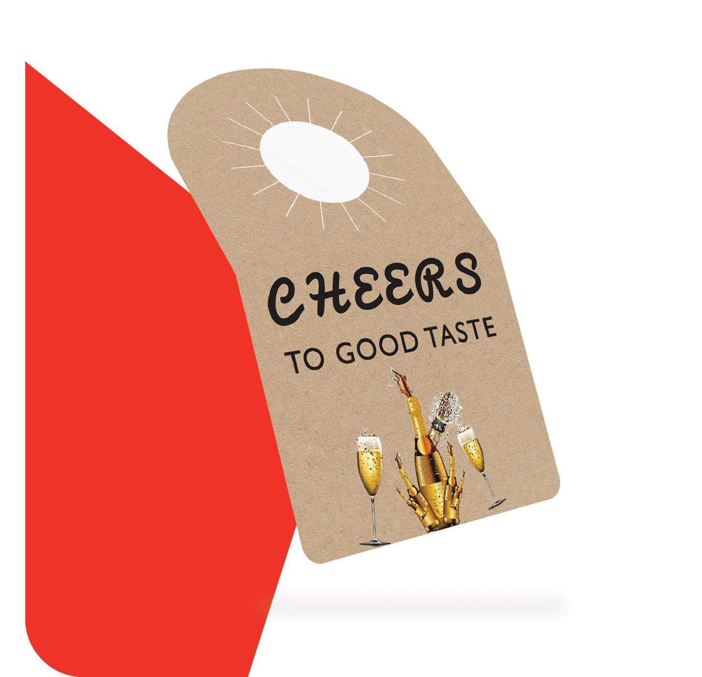 custom kraft hang tags