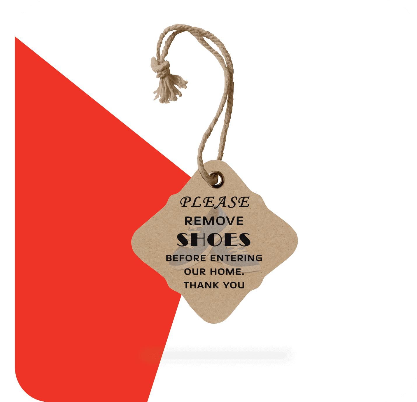 kraft hang tags with eyelets