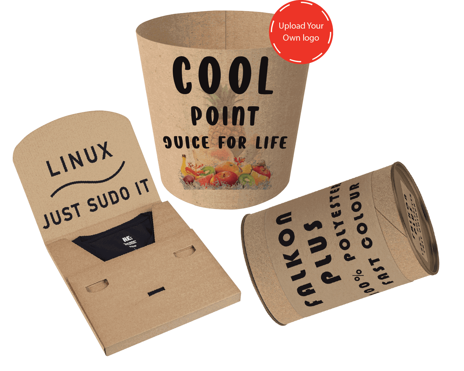 kraft packaging sleeves
