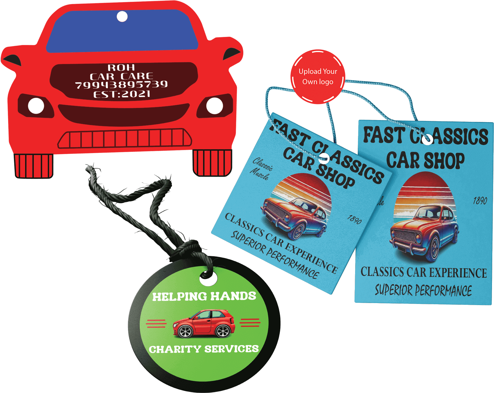 custom hang tags for cars
