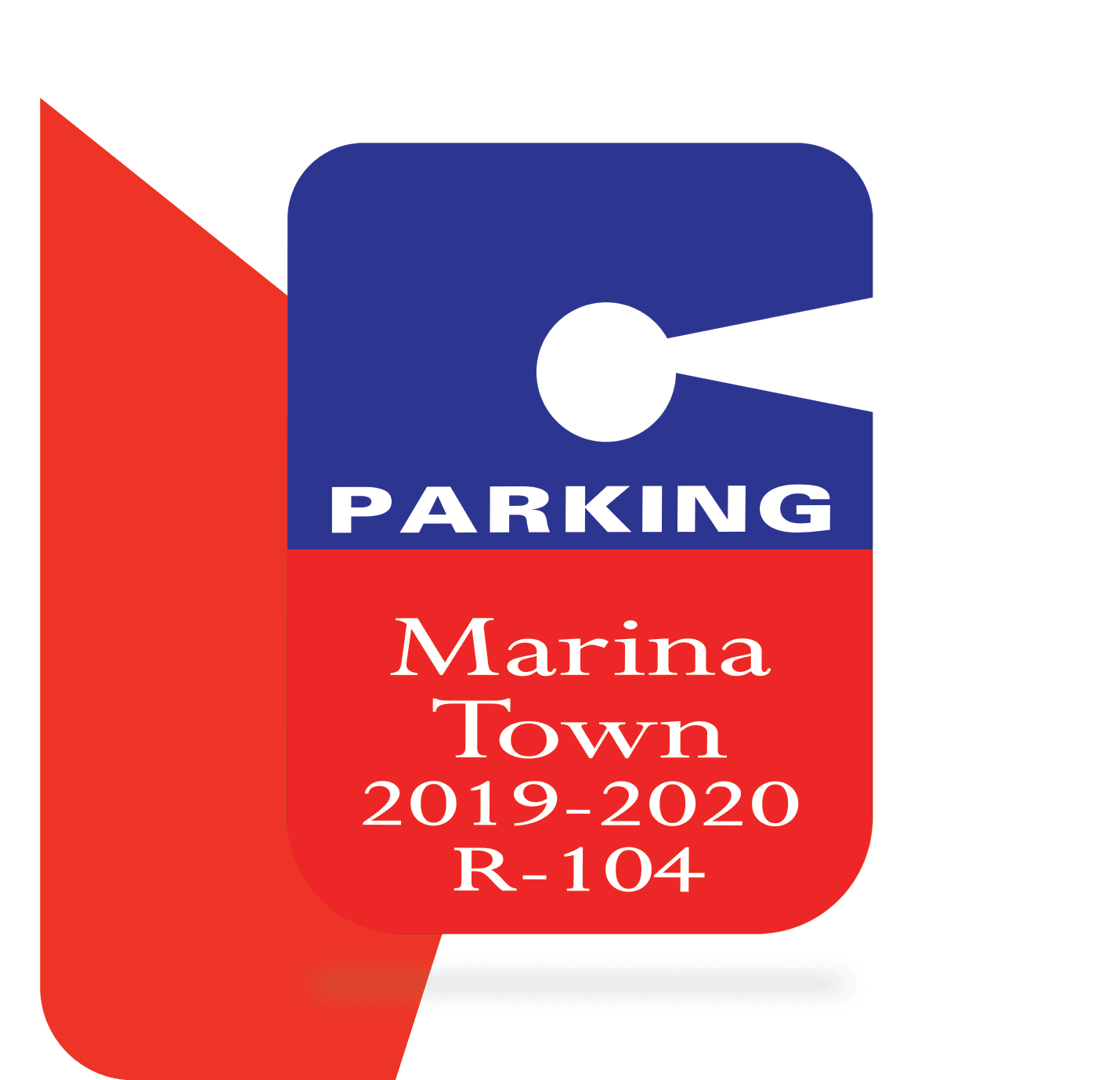 custom parking hang tags