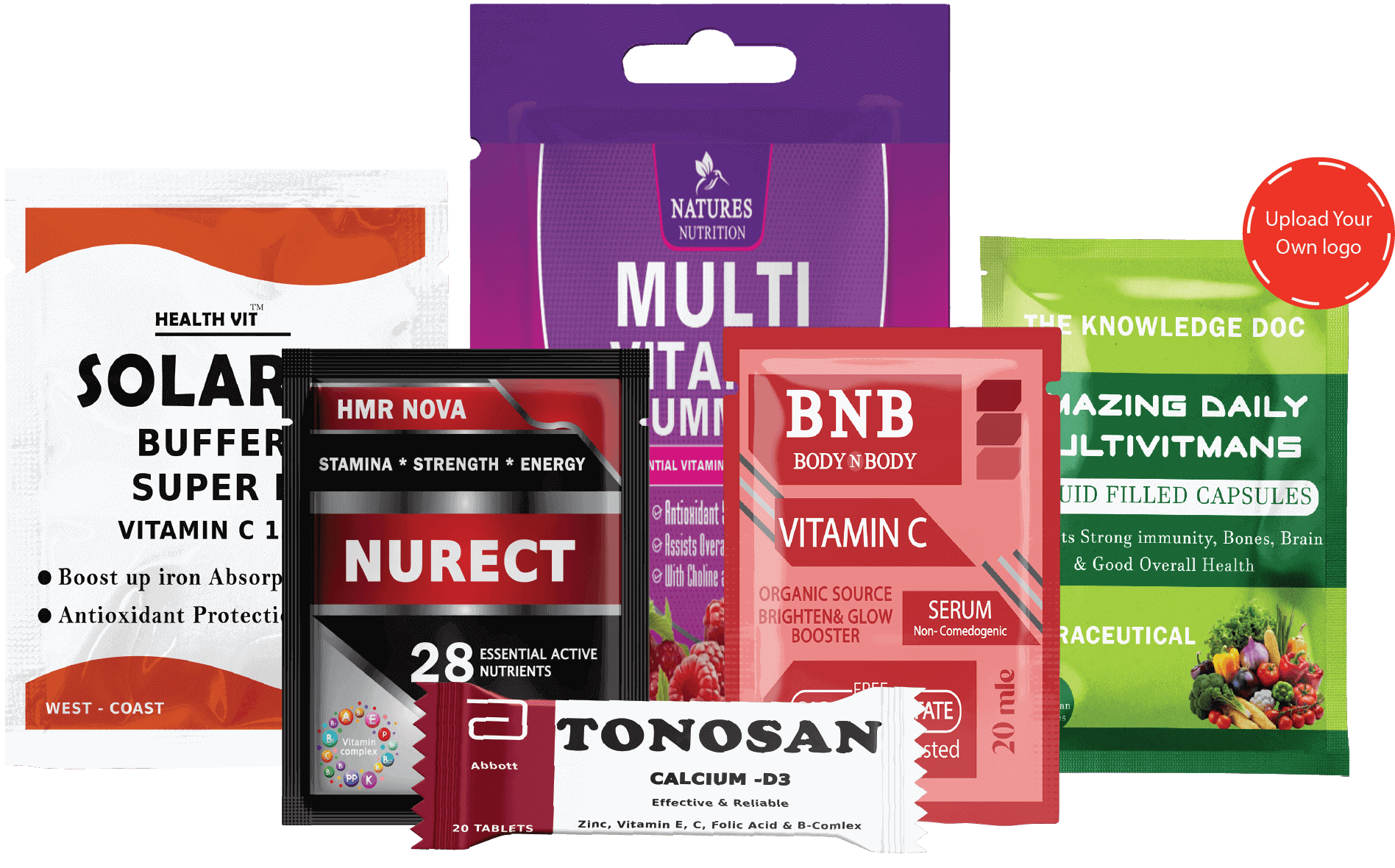 custom vitamin packets