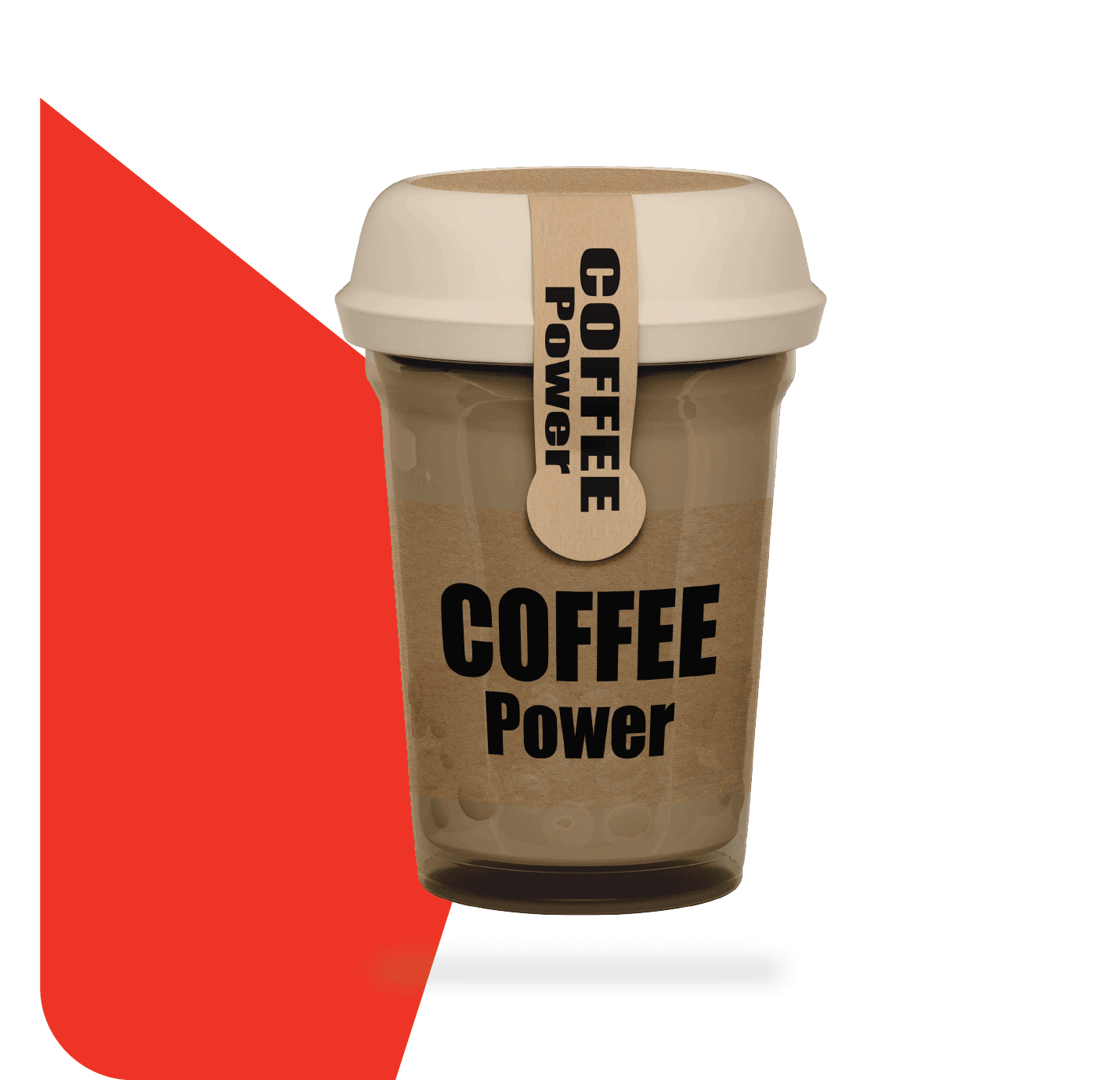 kraft and white coffee cup sleeves