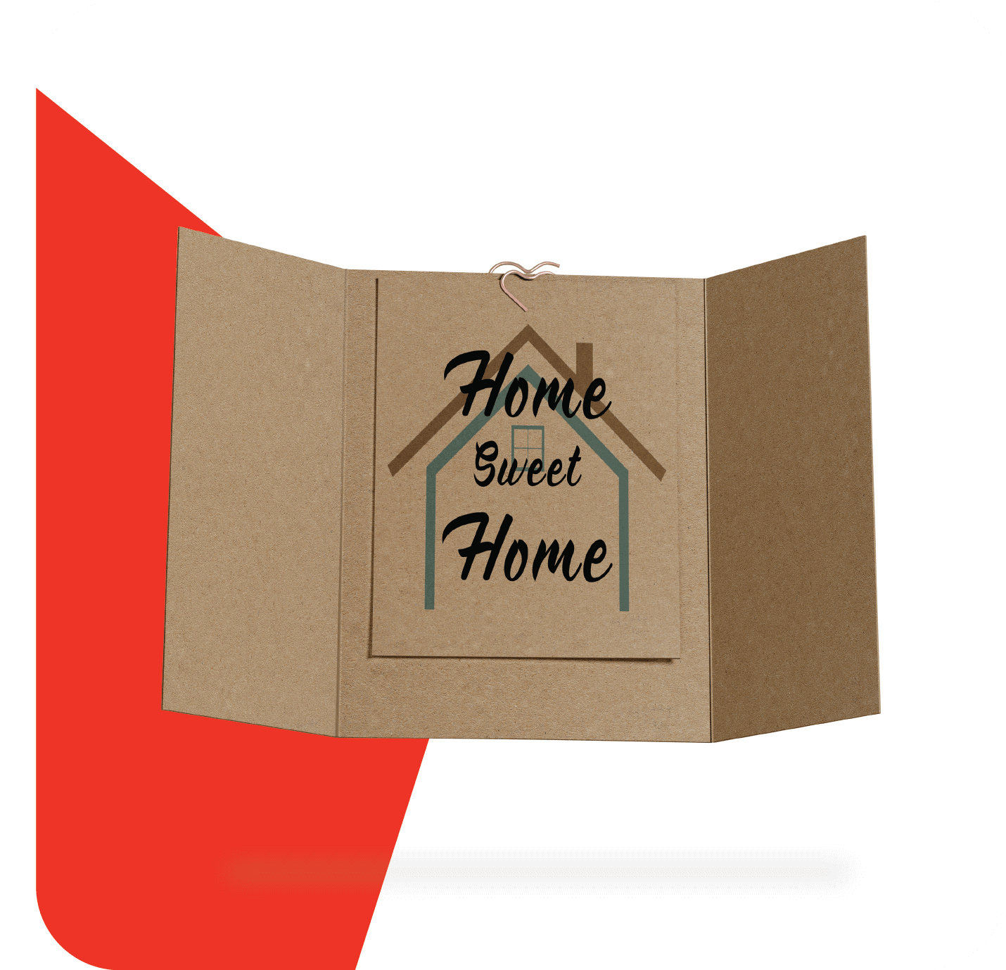 kraft recycled presentation folders