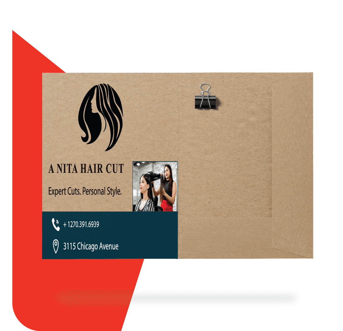paper presentation kraft folders