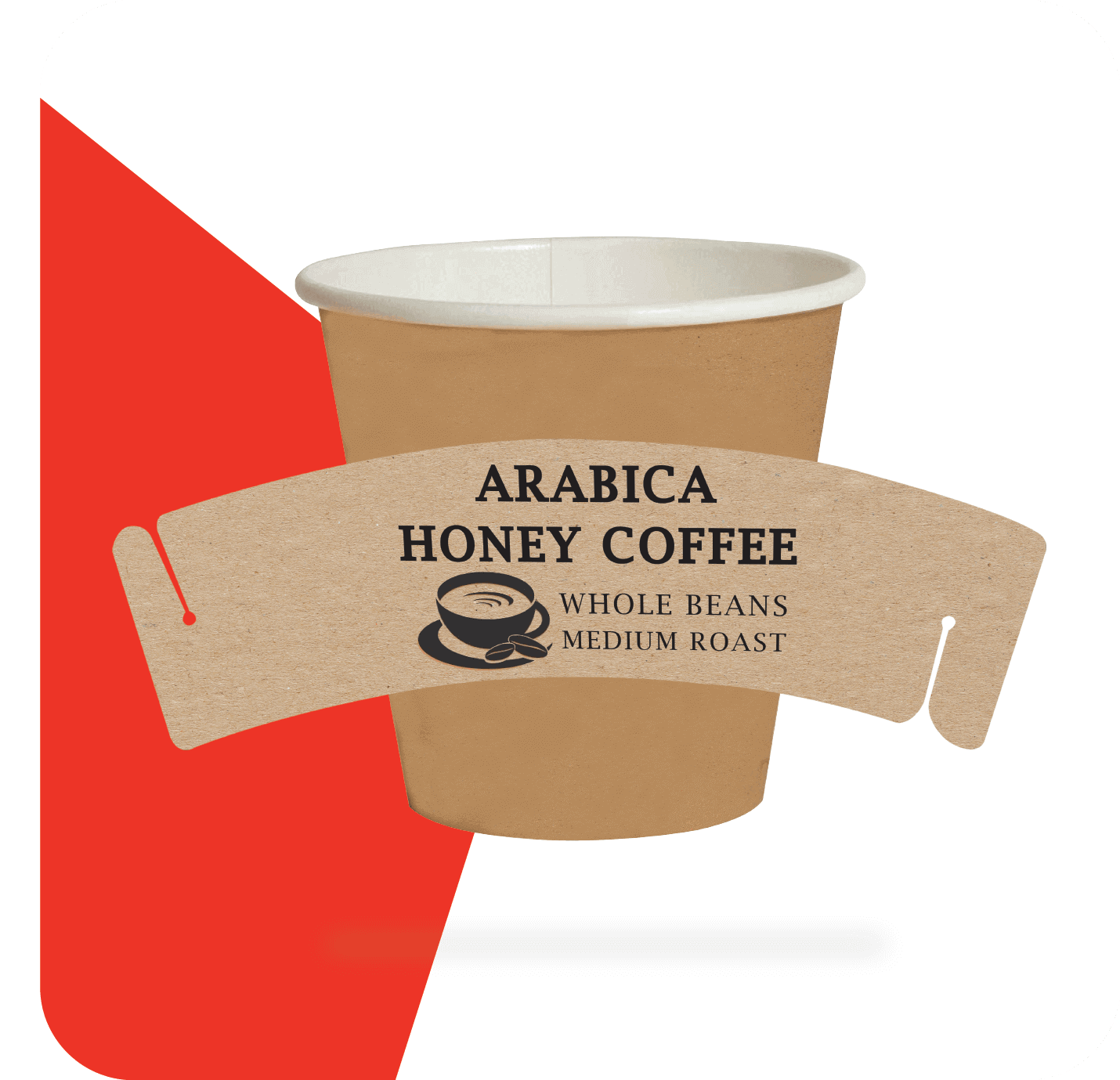 wholesale supplier for smooth coffee kraft paper sleeves