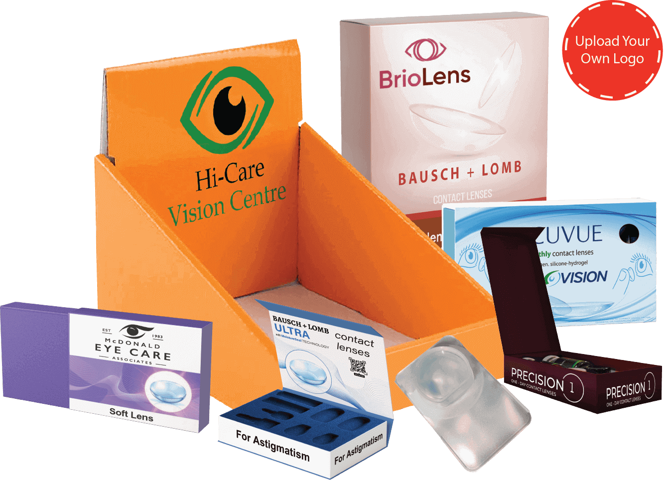 contact lens packaging