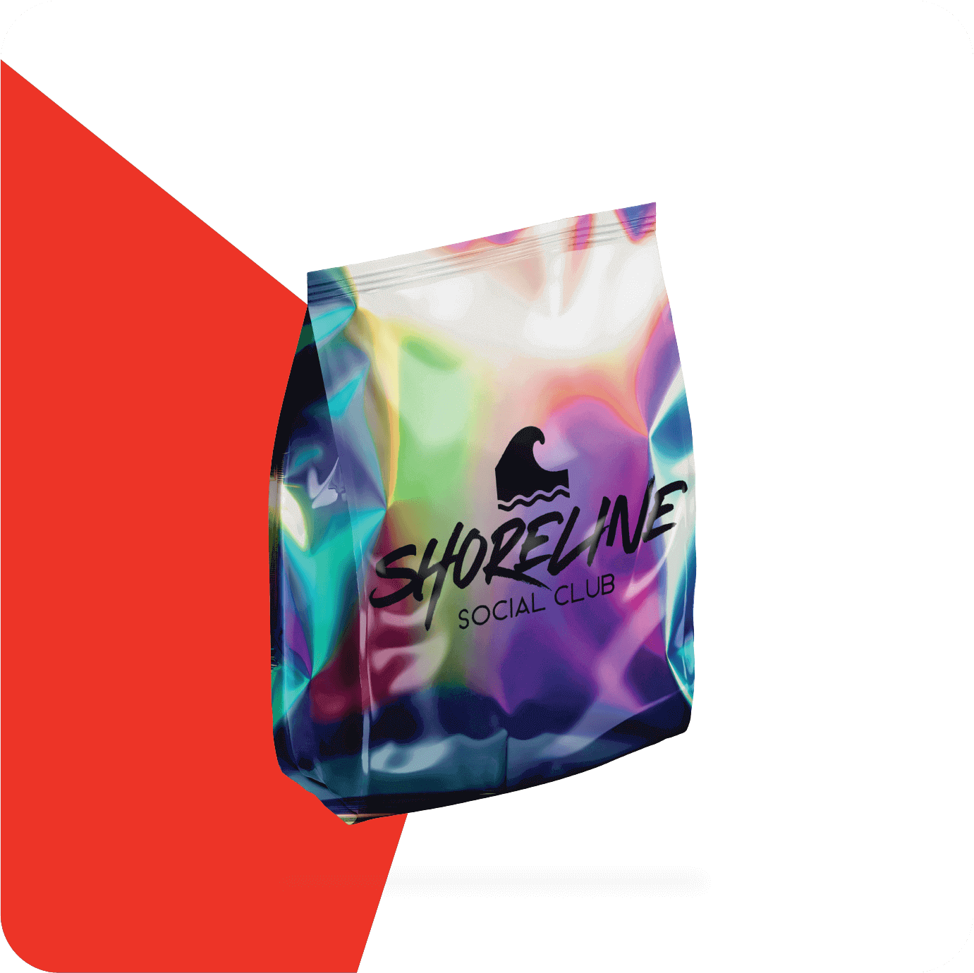 mylar packaging holographic