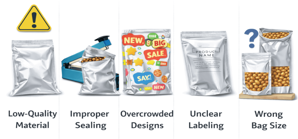 common mistakes to avoid when making mylar bags