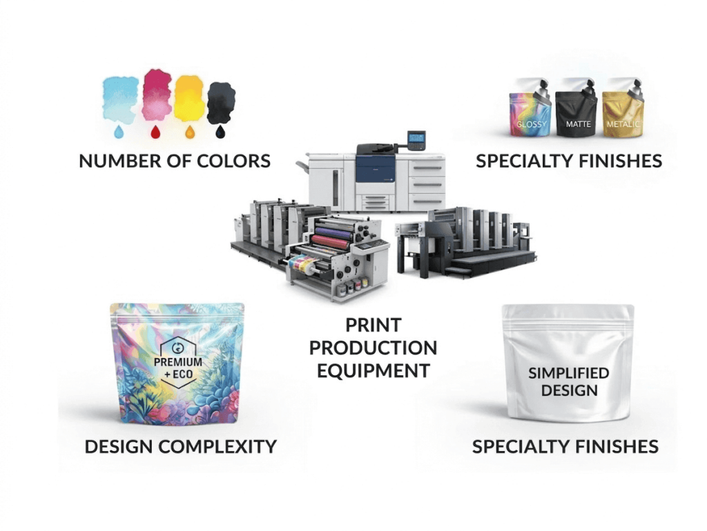 printing specifications and cost implications