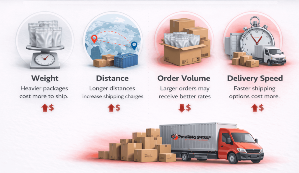 shipping and logistics costs