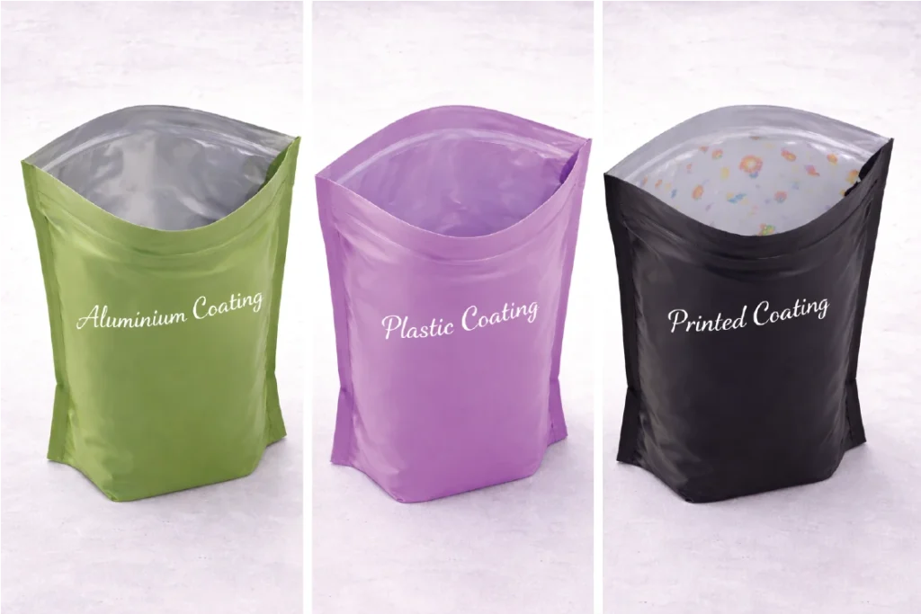 custom mylar bags with protective coating for durability