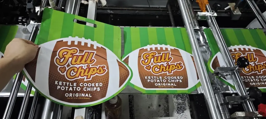 Die Cut Mylar Bags in Custom Shapes